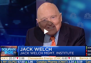 Jack Welch speaking on CNBC